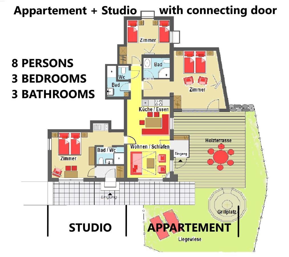 Appartement Anneke Niedernsill Eksteriør billede