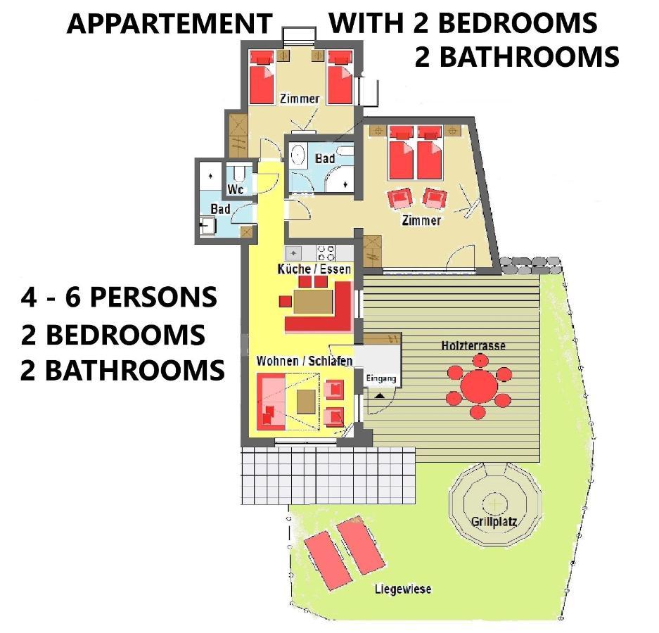 Appartement Anneke Niedernsill Eksteriør billede